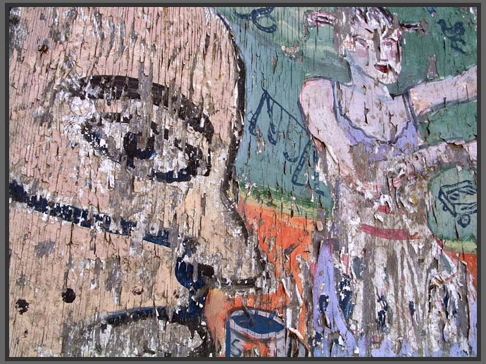 sniff painting detail