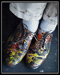 muralist's shoes icon