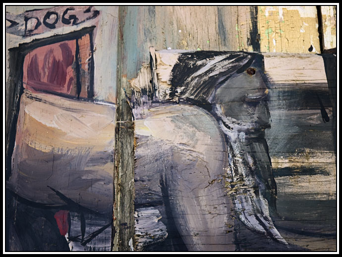 sniff painting detail