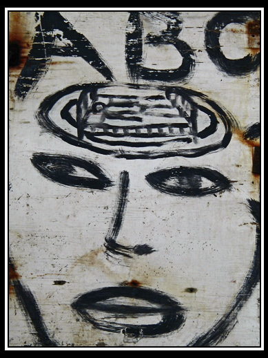 sniff painting detail