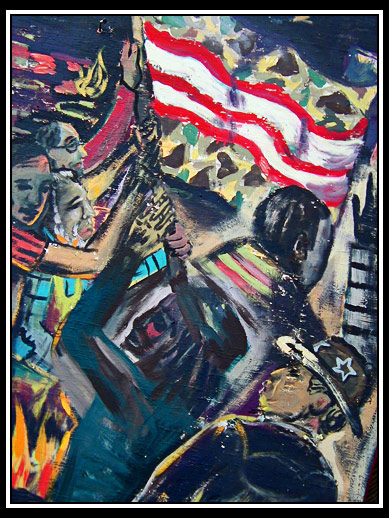 sniff painting detail