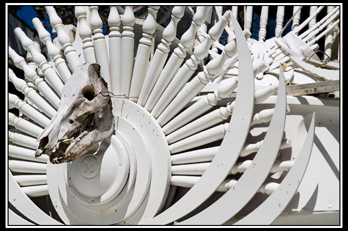 art car (bus) detail