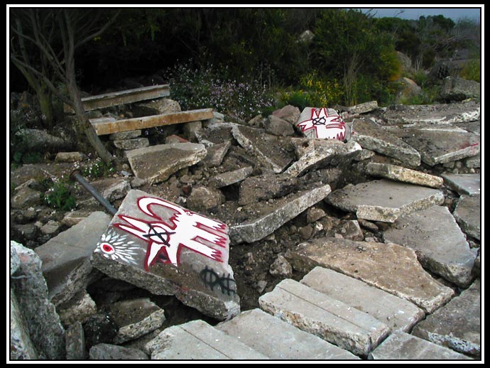 back of mark's castle