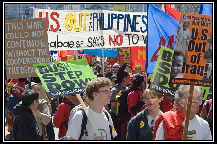 peace demonstration overview