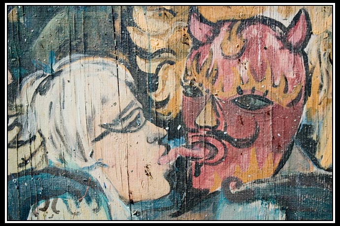 sniff painting detail